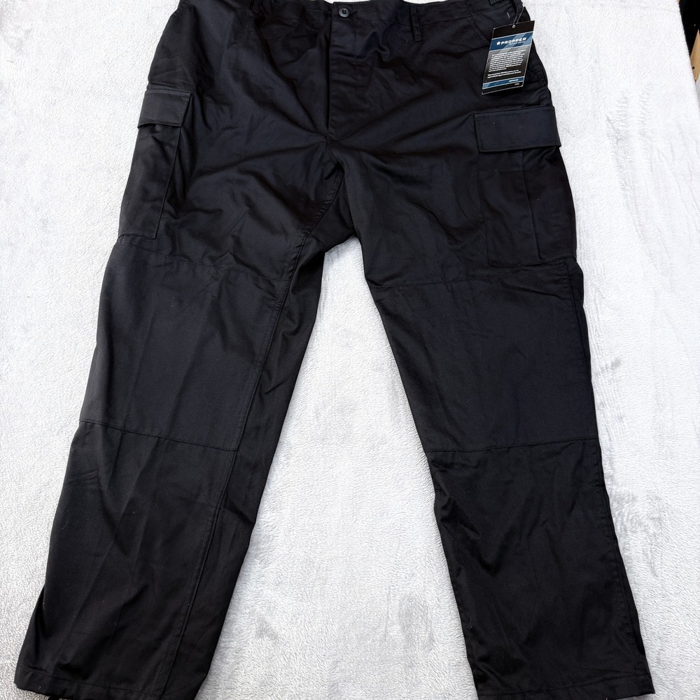 Propper BDU Tactical Cargo Pants Mens 2XL Regular Black Trouser F520112001 NWT